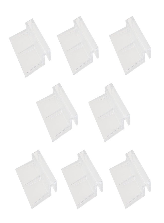 CXMTECH 8PCS 6mm Acrylic Aquarium Lid Clamps Transparent Fish Tank Cap Support Frame Pet Supplies - Image 1